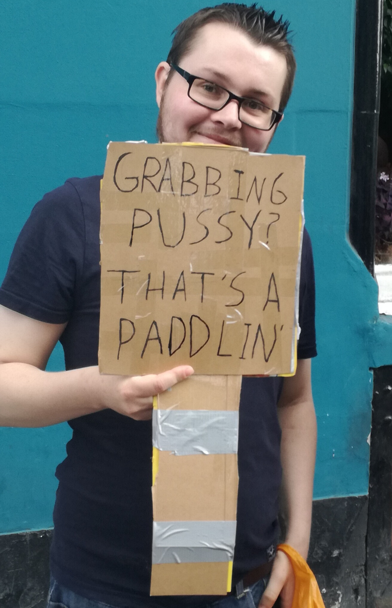 Illustration for article titled Scottish anti-Trump photo dump (long and comprehensive!)